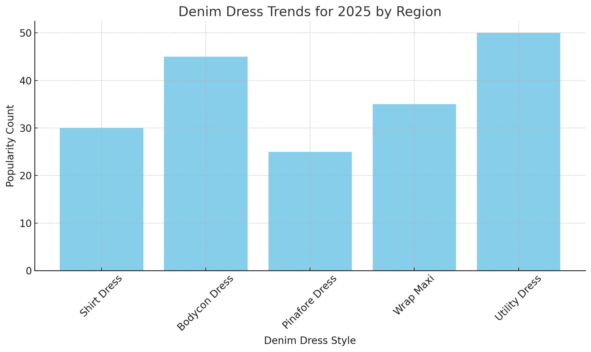 Denim Dress Trends