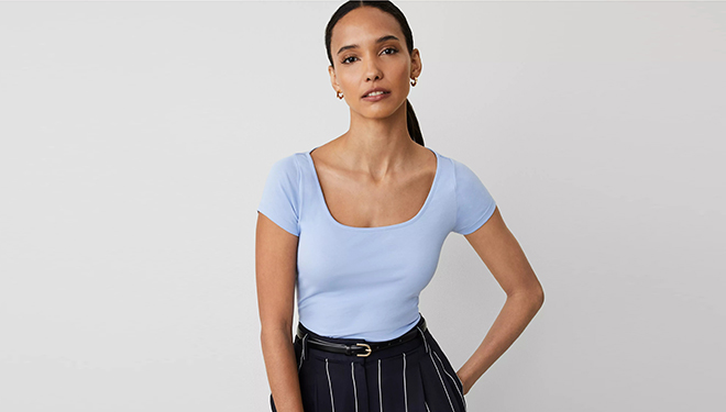 Square Neck T-Shirt
