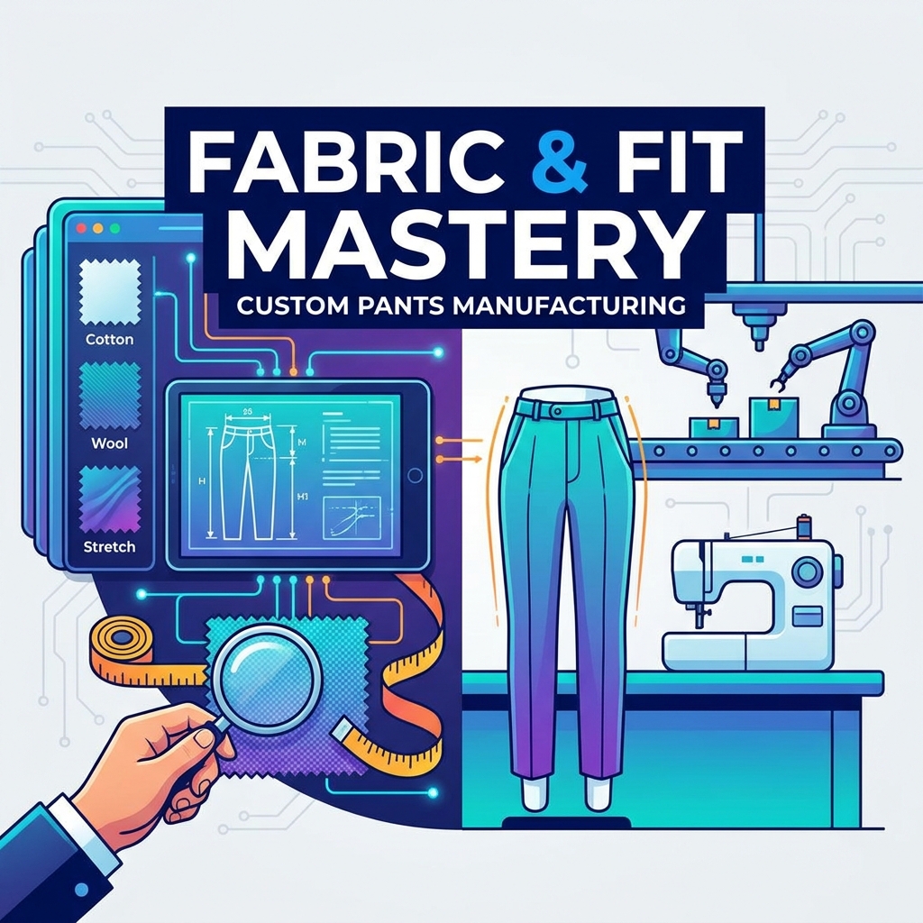 How to Choose Fabrics and Fits for Custom Pants Manufacturing